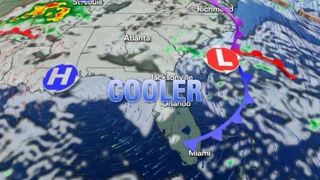 Orlando weather: Comfortable and warm before weekend cool front arrives