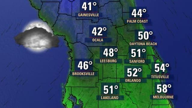 Orlando weather: Cold front arrives in Central Florida: How long it will last