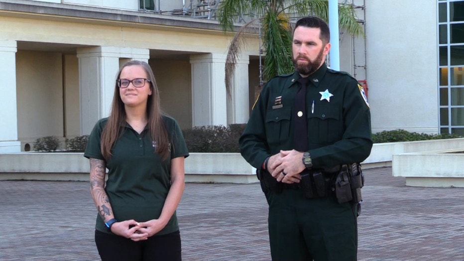 WOFL Flagler shop with a cop choking baby