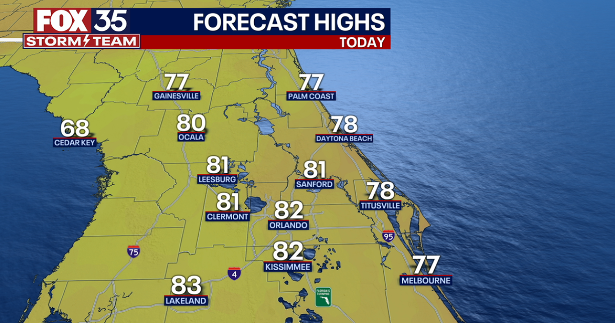 Orlando Weather Forecast: Temperatures in the 80s in Central Florida ...