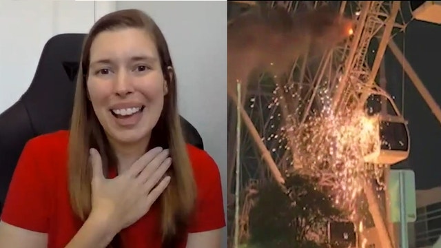 'They were trying to flash SOS': Woman says she was next in line to ride The Wheel before it lost power