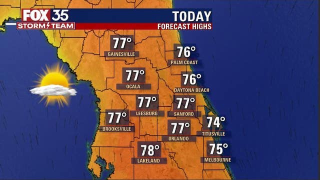 Orlando Weather Forecast: Temperatures on the rise ahead of next rain chances in Central Florida