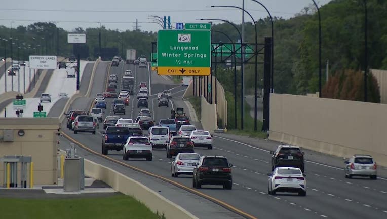 WOFL generic Interstate 4 traffic cars Winter Springs Longwood