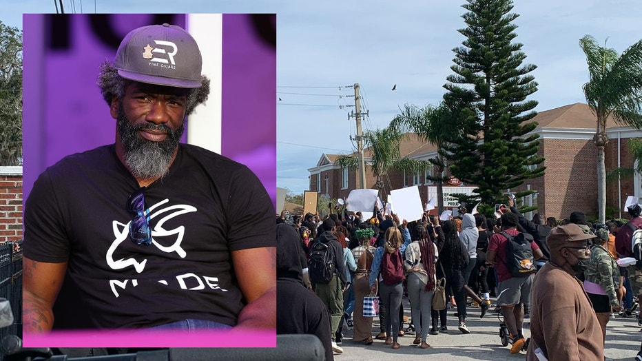 WOFL Bethune Ed Reed protest