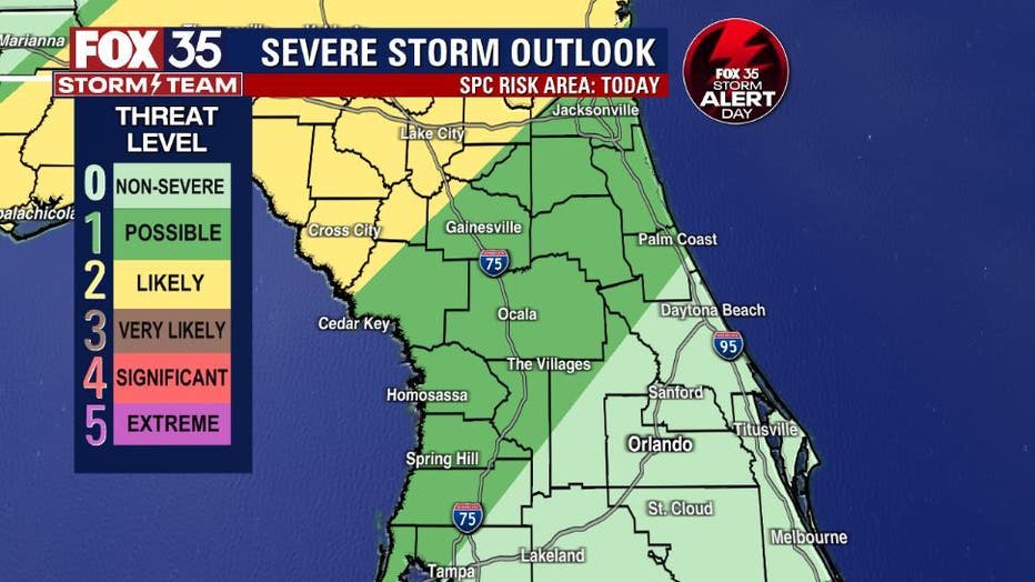 Gainesville Weather Forecast: Heavy Rain, Strong Storms Likely ...