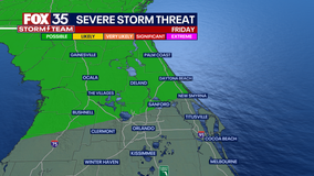 Orlando weather: Dry Thursday ahead of late week storms, cold front arrives in Central Florida