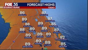 Orlando weather: Another hot day expected in Central Florida on Friday