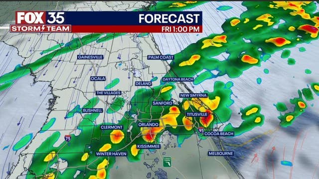 Orlando weather: Weekend cold front to drop temperatures, increase rain chances