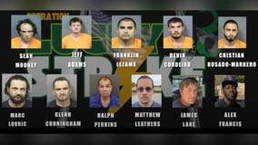 Florida undercover operation leads to arrest of 12 men in connection with alleged sexual activity with minors