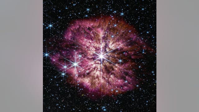 James Webb Space Telescope captures rarely seen view of supernova start with explosion of cosmic dust