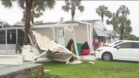 Tornado damages dozens of homes in Micco, Florida during Sunday's storms, NWS confirms