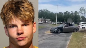 'Zero tolerance': Sheriff admonishes Florida teen arrested after reckless 'stunt' in school parking lot