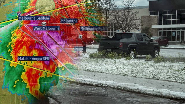 Strong storms bring destructive hail, damaging winds to Central Florida