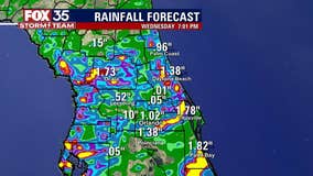 Orlando weather: Rainy weather pattern ahead in Central Florida