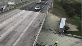 Semi crash on I-75 leads to sulfur spill, closing portion of this major Florida road