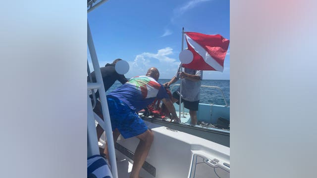 Vacationing Florida deputies save diver lost off Florida Keys