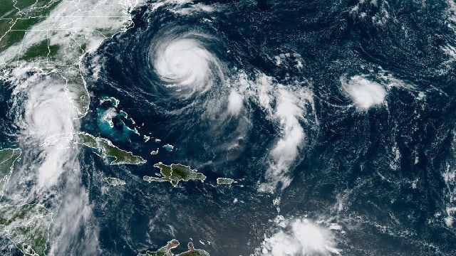 Potential tropical storm forms in Atlantic as Hurricane Idalia nears Florida landfall