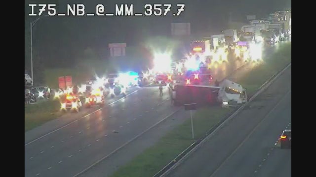 Florida man killed by tractor-trailer after walking onto I-75 in Marion County, FHP says