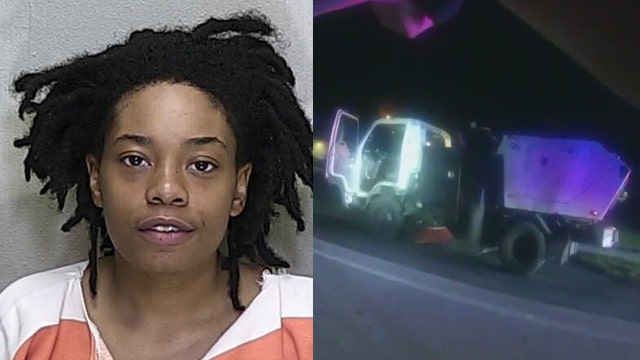 Woman steals street sweeper, leads deputies on wild pursuit: affidavit