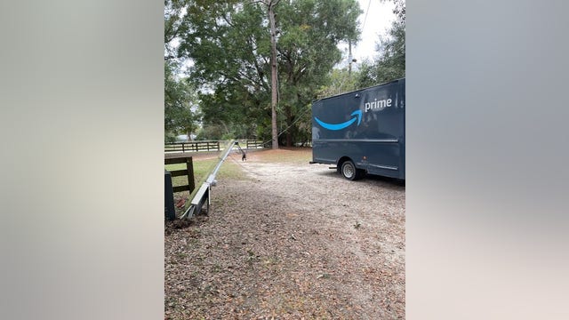 Why Amazon says it won't pay to fix a power pole its truck destroyed at a family's home