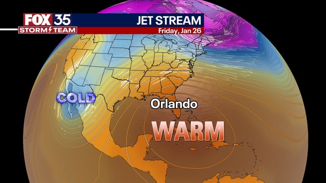 Orlando weather: Warm-up begins on Thursday into Friday across Central Florida