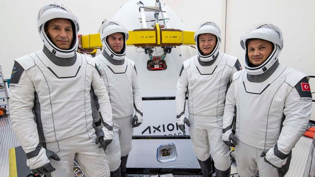 Axiom Space's Ax-3 Mission Wednesday launch scrubbed. Here's the new launch time