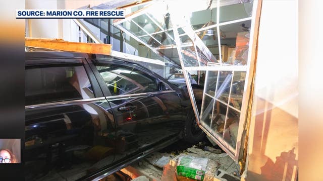 Car crashes into Ocala kitchen while family inside home
