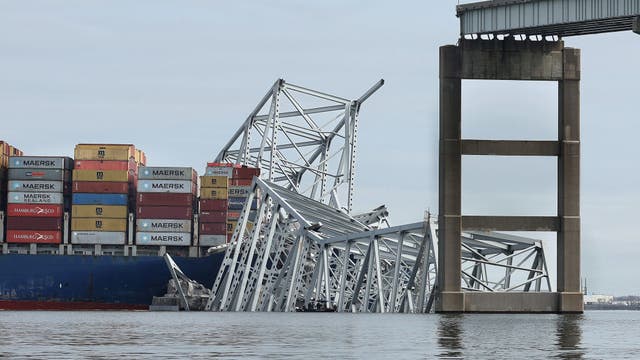 Baltimore Key Bridge collapse: 6 workers believed dead, officials say