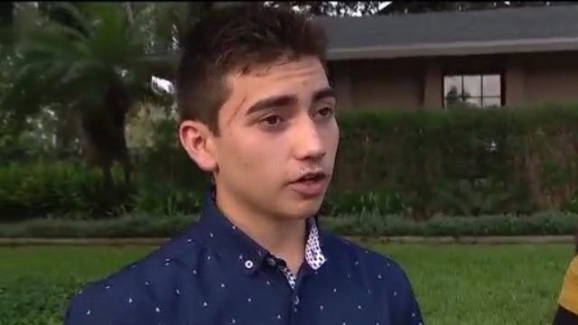 Teen rushes into burning Casselberry home to save dogs