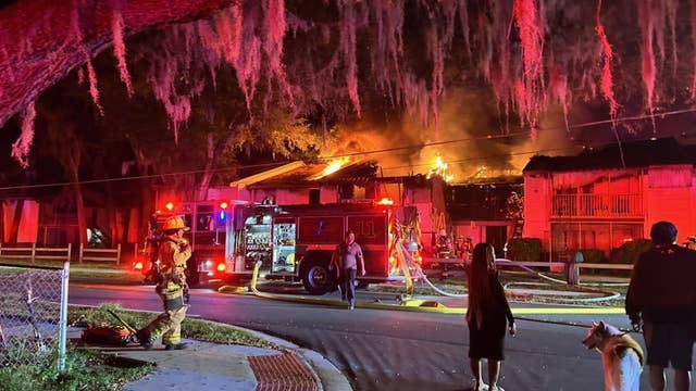 Child killed in massive apartment fire in Altamonte Springs, officials say