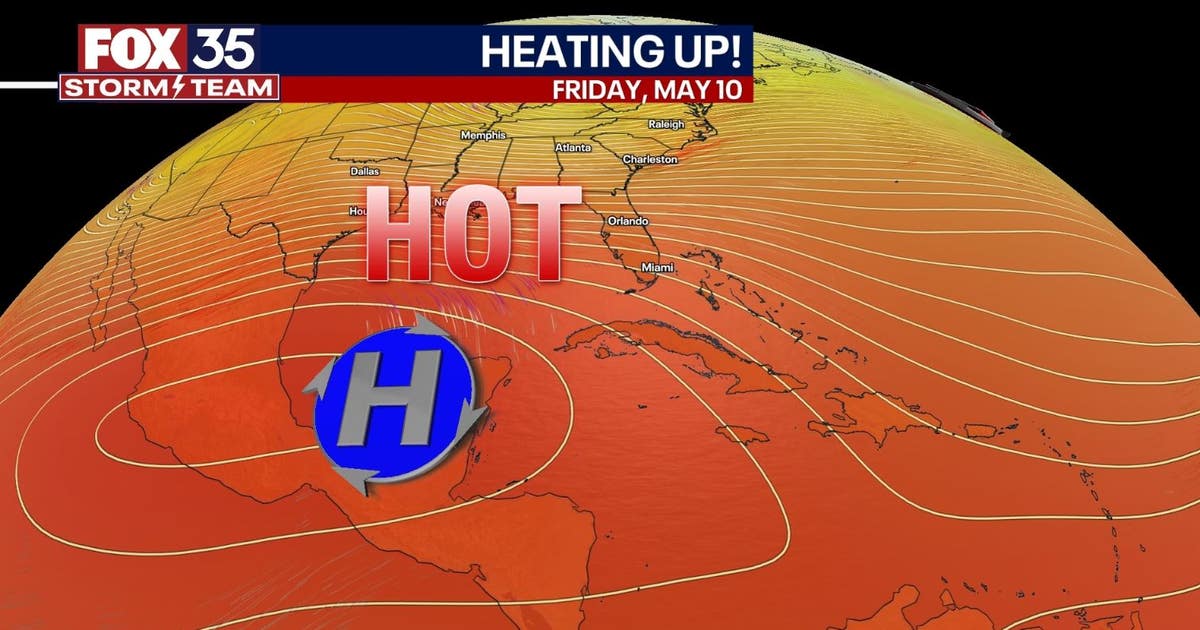 Orlando weather: Central Florida to heat up with temps reaching the mid ...