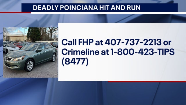 Motorcyclist, 24, killed in hit-and-run crash in Osceola County; troopers seek car